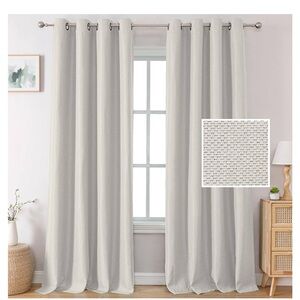 Set of curtain panels